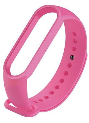 Ремешок для xiaomi mi band 5/6/7 hot pink