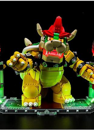 Комплект светодиодного освещения briksmax bx53 для lego-71411 the mighty .совместим с моделью lego supermario