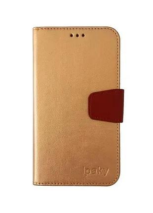 Чохол ipaky 5,0" універсальна книжка золота
