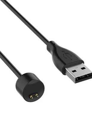 Зп usb для xiaomi mi band 5/6/7 black
