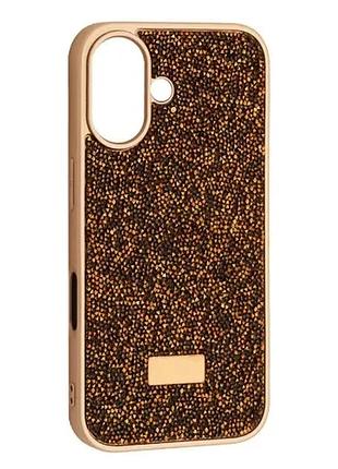 Чохол sw diamond case for iphone 16 plus desert gold