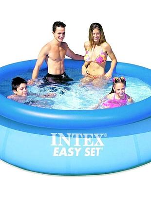Надувной бассейн intex 28110 размер 244х76 см 2