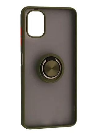Чехол gingle ring case for samsung a06 (a065) khaki