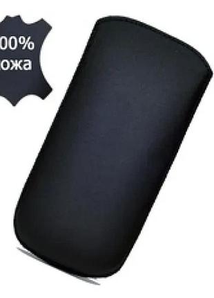 Чохол витяжка шкіряний grand for fly ds133/nomi i281 чорний