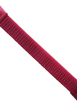 Ремінець для xiaomi mi band 8/9 nylon loop hibiscus