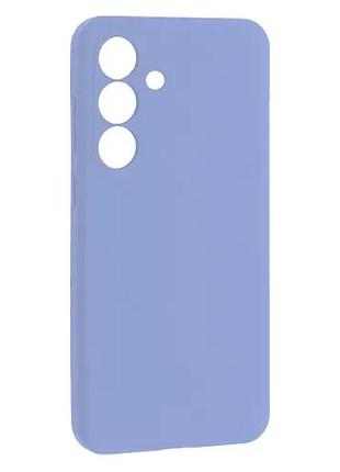 Чехол silicone case luxury для samsung s25 fe lilac