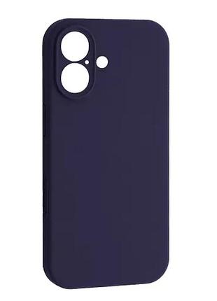 Чехол silicone case camera protective for iphone 17 (71) new purple