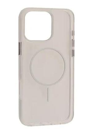 Чохол space slim magsafe drop protection original for iphone 16 pro max transparent