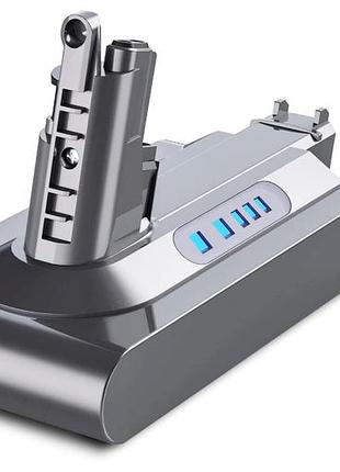 Аккумулятор v10 25,2 в 6000 мач для беспроводного пылесоса dyson v10