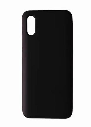 Чохол silicone case full for xiaomi redmi 9a black