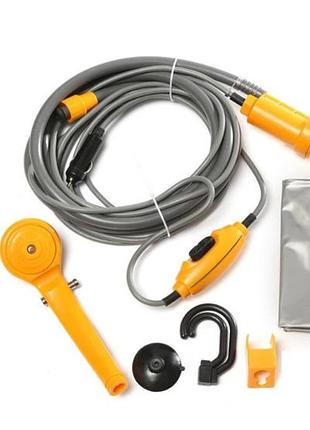 Автомобильный душ от прикуривателя automobile shower set 12v