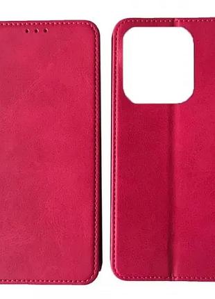 Чохол-книжка black tpu magnet for xiaomi redmi note 14 4g global version pink