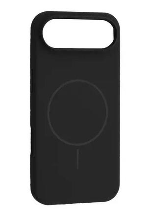 Чехол silicone case with magsafe for iphone 17 air black