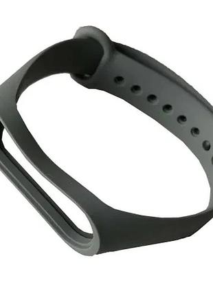 Ремінець для xiaomi mi band 3/4 dark grey