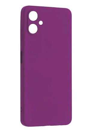 Чехол silicone case full for samsung a06 (a065) grape