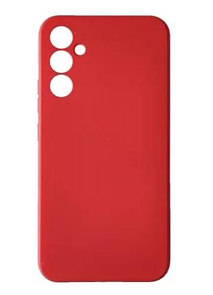 Чехол silicone case full for samsung a16 4g (a165) red