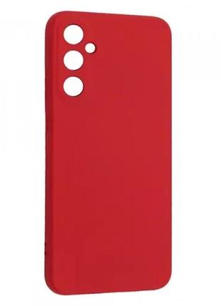 Чехол silicone case camera (no logo) для samsung a16 4g/5g (a165) red