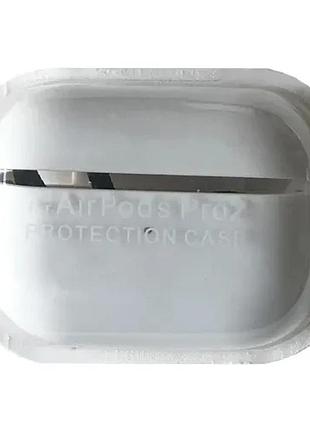 Чохол для airpods pro 2 silicone case/microfiber white