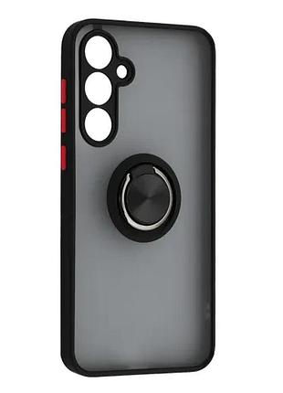 Чохол gingle ring case for samsung a25 black