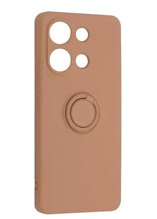 Чехол ring case для xiaomi redmi note 13 4g pink