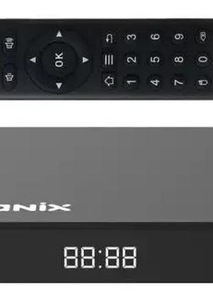 Смарт приставка tanix w2 4gb/32gb android 16 tv box для телевизора смарт тв