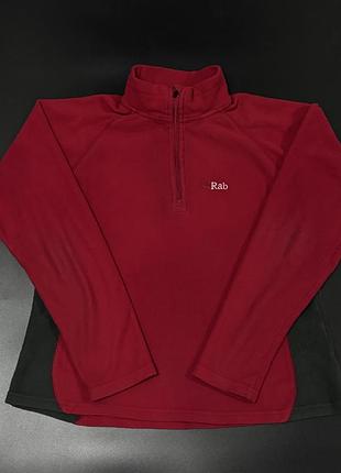 Флисовая кофта женская rab (m-l) фліска жіноча