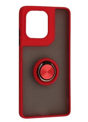 Чохол gingle ring case for motorola g75 red