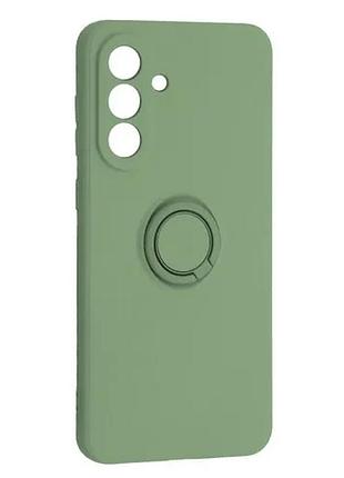 Чехол ring case для samsung a26 5g green