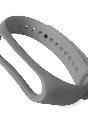 Ремінець для xiaomi mi band 3/4 light grey