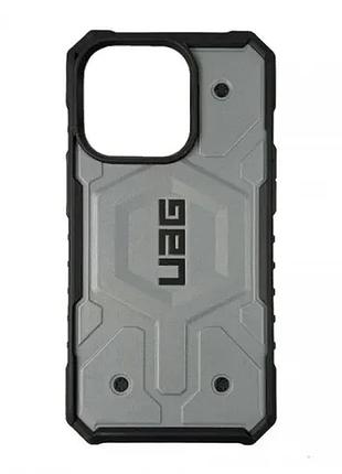 Чехол ударопрочный uag new ≤finder colors magsafe for iphone 14 pro max grey
