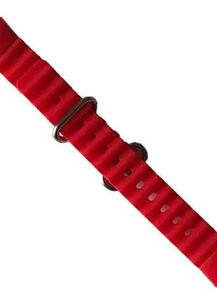 Ремінець для xiaomi mi band 8/9 ocean band red