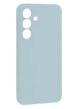 Чохол silicone case luxury для samsung s25 fe lilac cream