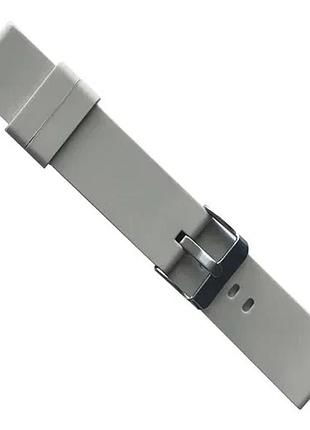 Ремешок silicone metal claps 22mm. starlight