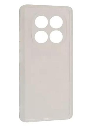 Чехол силикон clear case 2.0mm for xiaomi redmi note 14 pro 5g/poco x7 5g clear