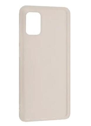 Чохол силікон clear case 2.0 mm for samsung a71 (a715) clear