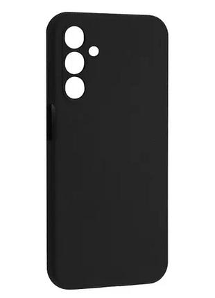 Чехол silicone case luxury для samsung a25 (a255) black