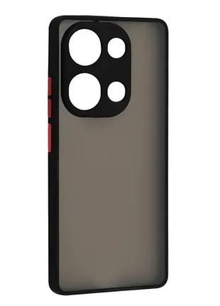 Чохол-бампер захисний gingle matte case xiaomi redmi note 13 4g black