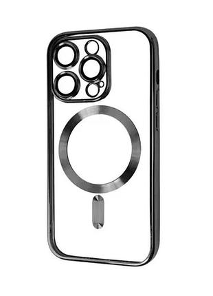Чехол shining camera magsafe for iphone 11 black