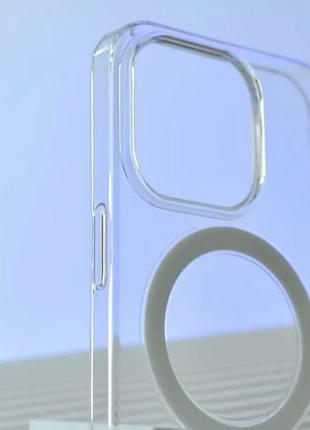 Чохол clear case magsafe (pс) iphone 16 plus 2