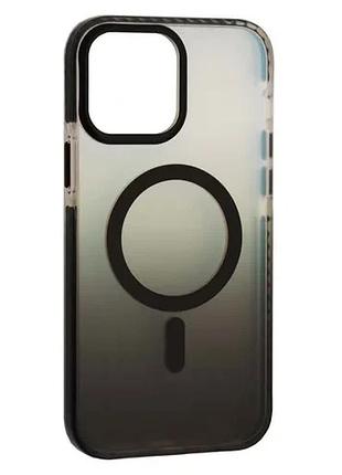 Чехол mystik magsafe case for iphone 13 pro max black