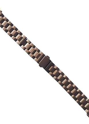 Ремінець для xiaomi mi band 8/9 3-bead metal band gold