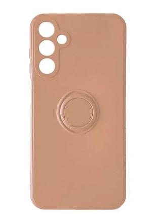 Чехол ring case для samsung s24 pink