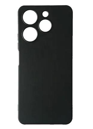 Чехол silicone case camera (no logo) для tecno spark 10 pro black