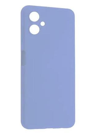 Чехол silicone case luxury для samsung a06 (a065) lilac