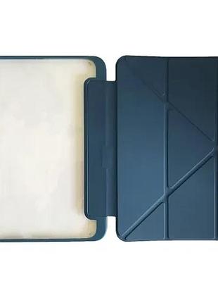 Чехол smart case clear for apple ipad air 11 2024/2025 blue