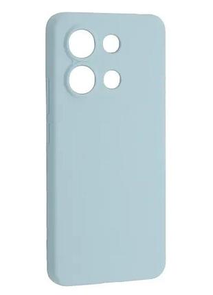 Чохол silicone case luxury для xiaomi redmi note 13 pro 4g lilac cream