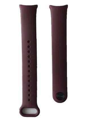 Ремінець для xiaomi mi band 8/9 marsala