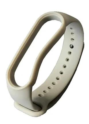 Ремешок для xiaomi mi band 5/6/7 light grey