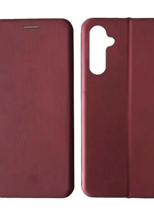Чехол-книжка level for samsung a16 4g/5g (a165) marsala