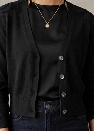 Укороченная кофта marks &amp; spencer (длина до талии)